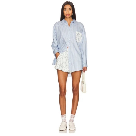 NWT For Love & Lemons Tamren Boxer XS - Picture 2 of 10